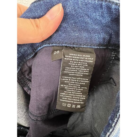 J Brand Love Story Mystic Flare Jeans Women’s Size 26 Distressed Blue - Picture 8 of 8